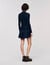 Cable knit polo sweater