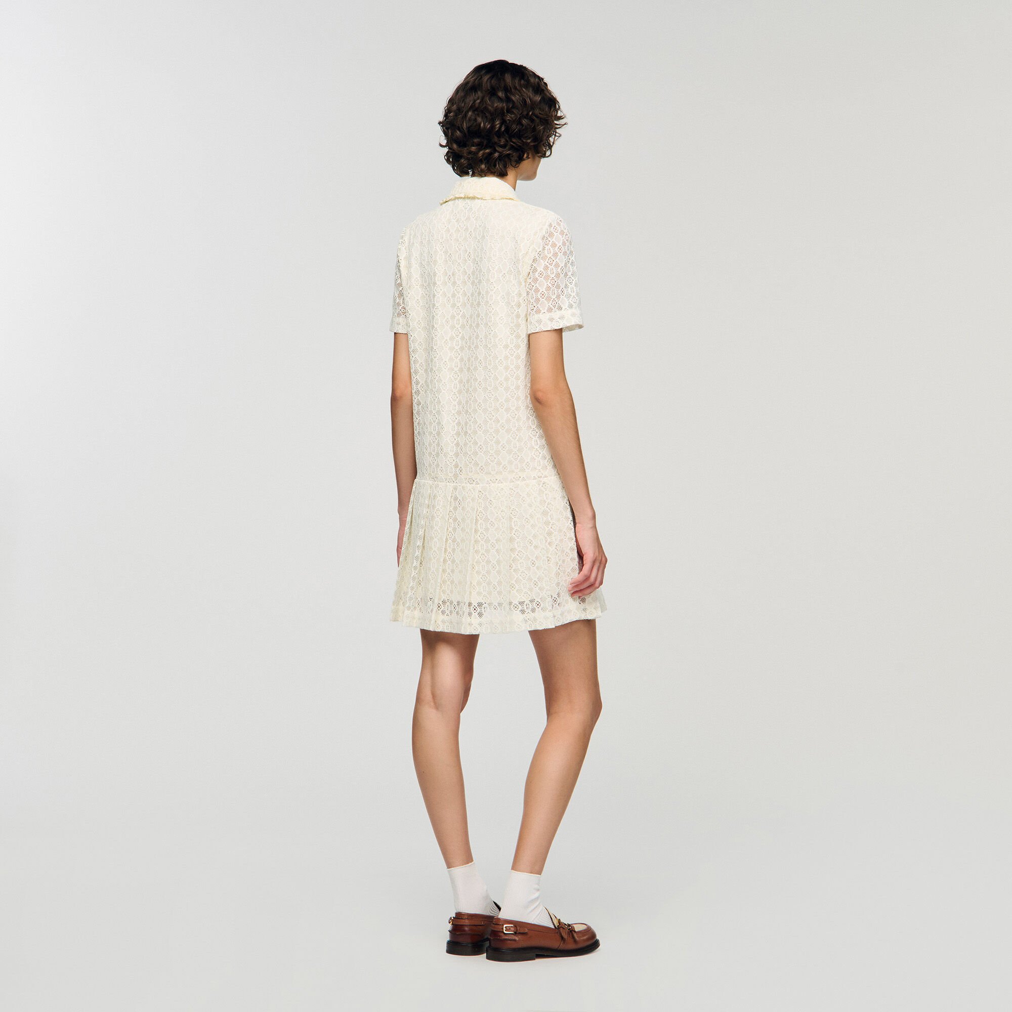 Mini lace dress