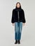 Short faux fur coat