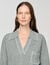 Open Polo-Collar Neck Sweater