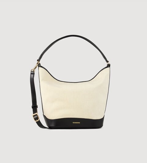Tangoso canvas bucket bag