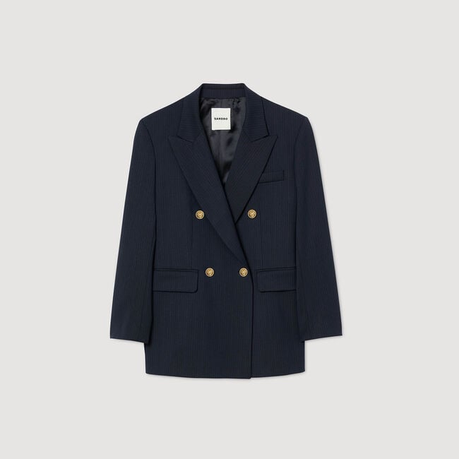 Pinstripe jacket