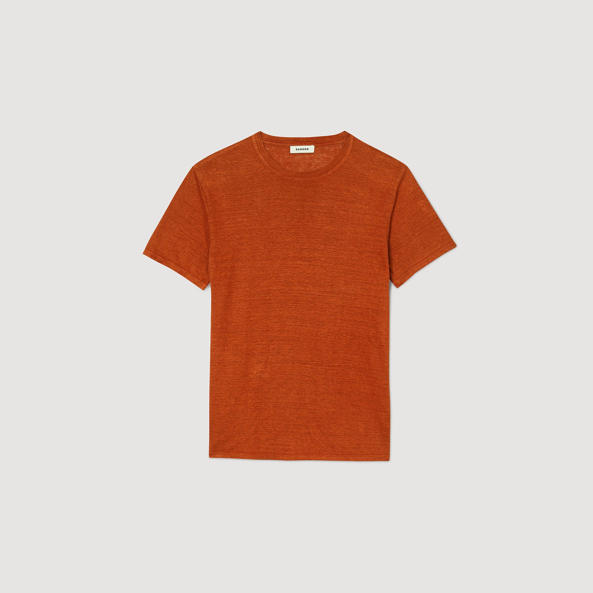 Certified linen T-shirt