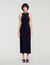 Rhinestone velvet maxi dress - Women | Sandro