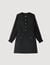 Long-sleeved mini dress