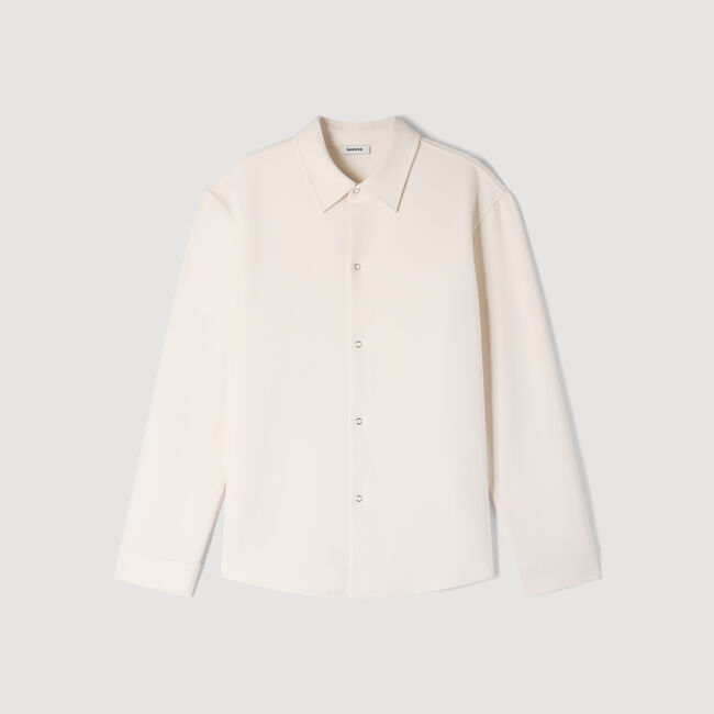 Long-sleeved jersey shirt