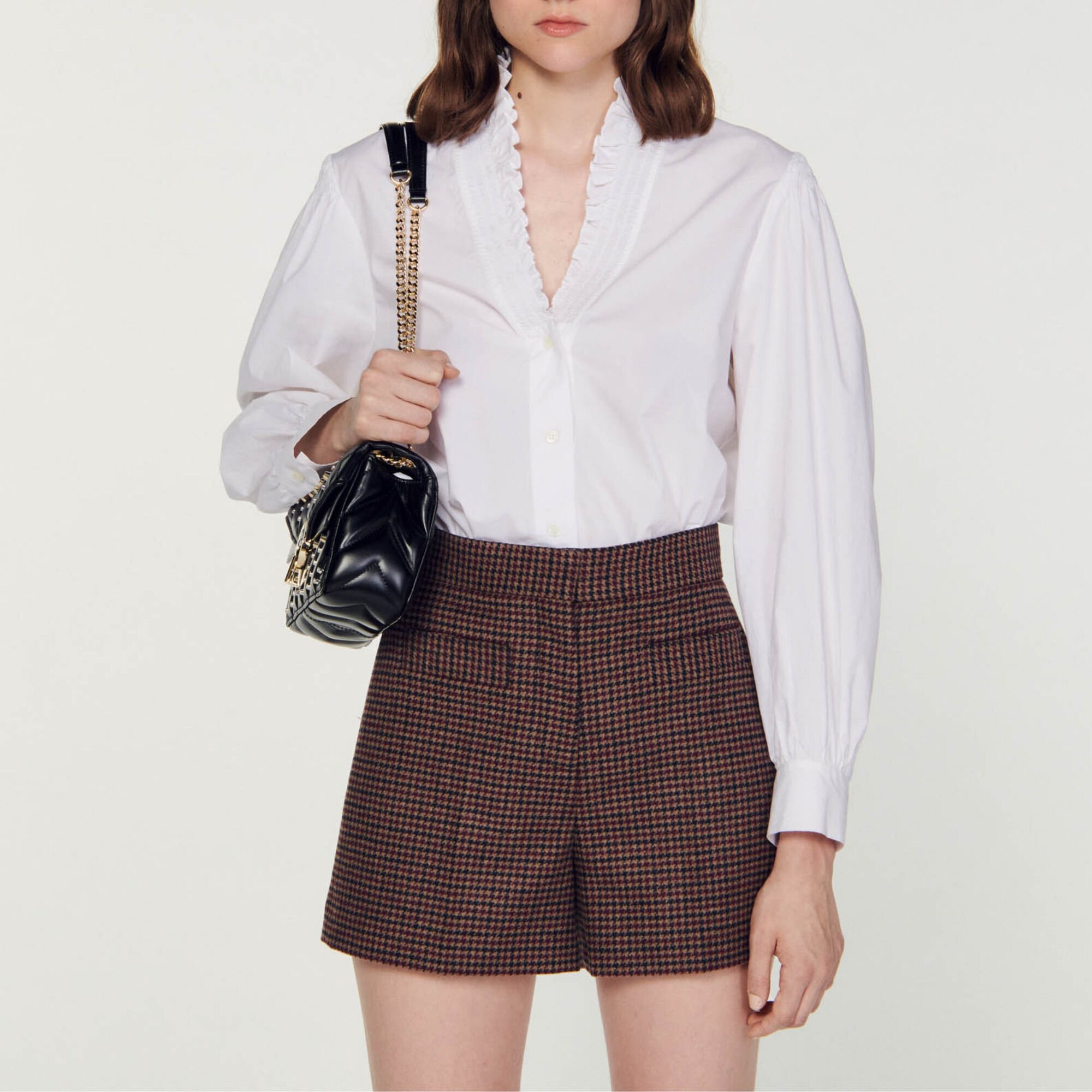 Houndstooth shorts 