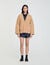 Long wool cardigan