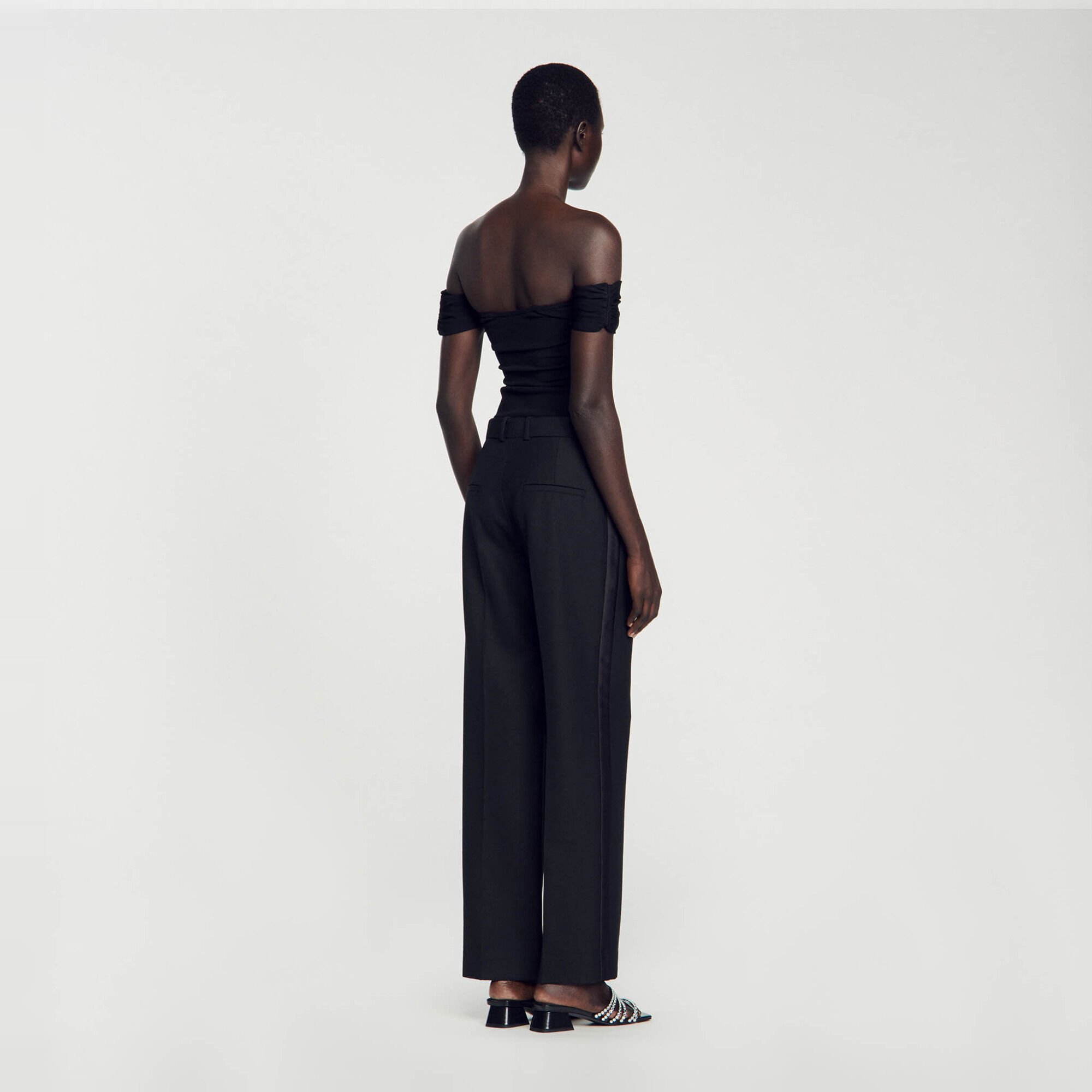 Straight-leg pants 