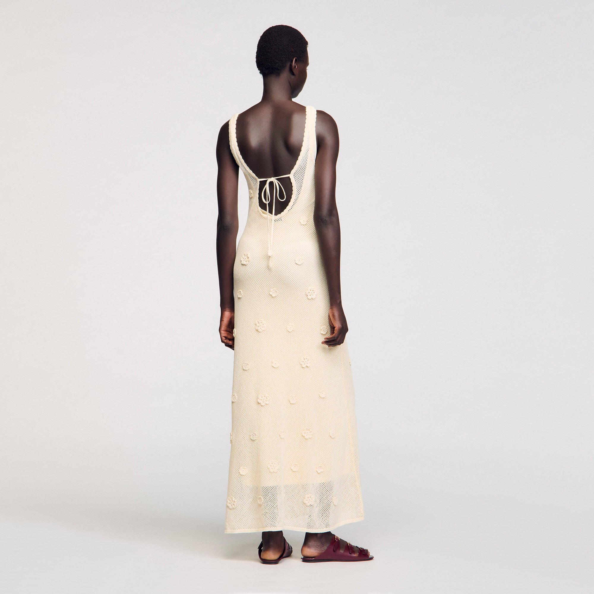 Knit maxi dress