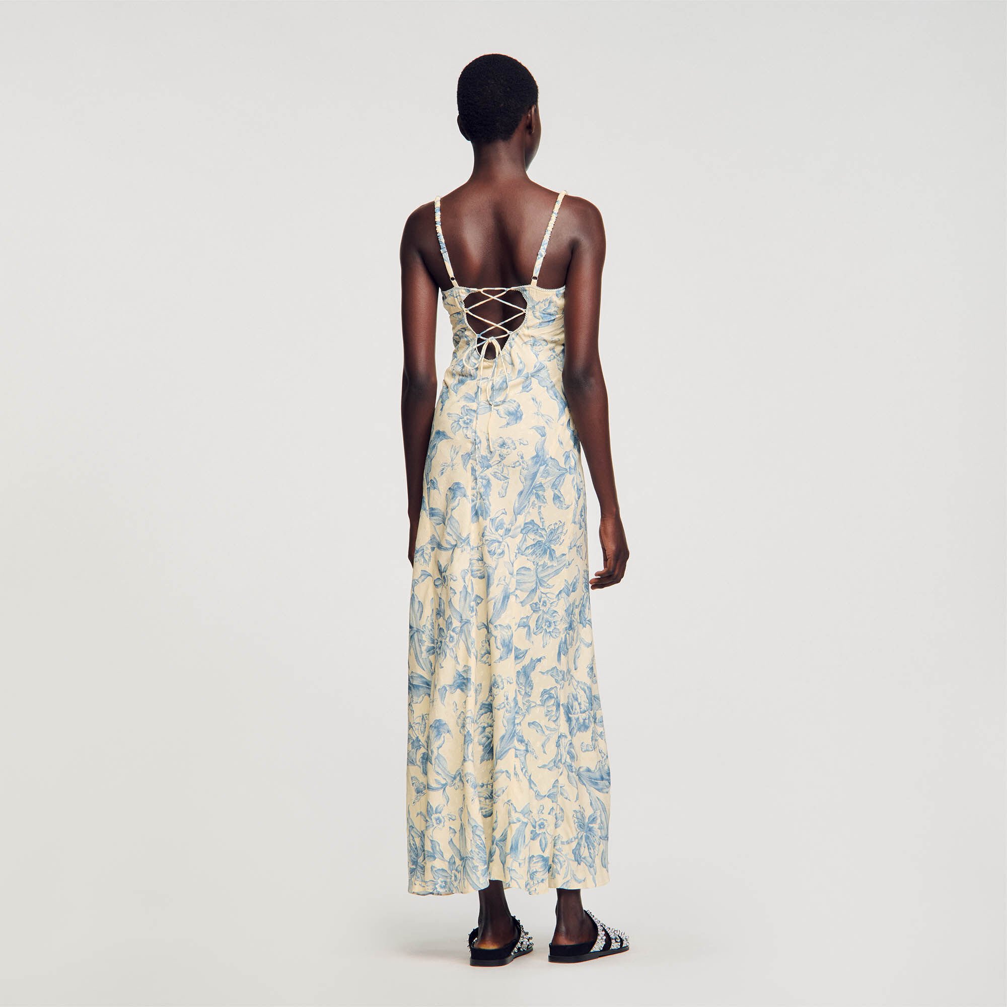 Patterned maxi dress