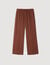 Elasticated wide-leg cotton trousers