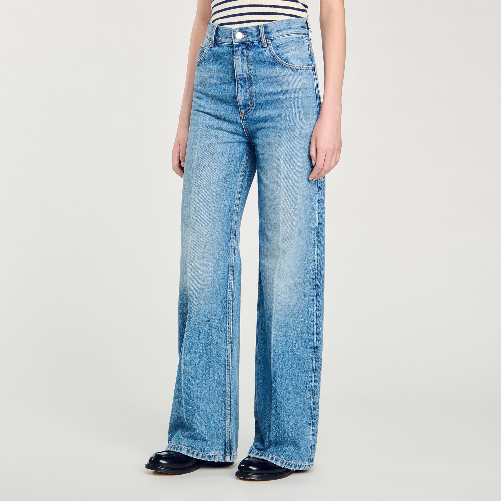 Faded jeans