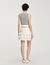 Short ruffled skirt