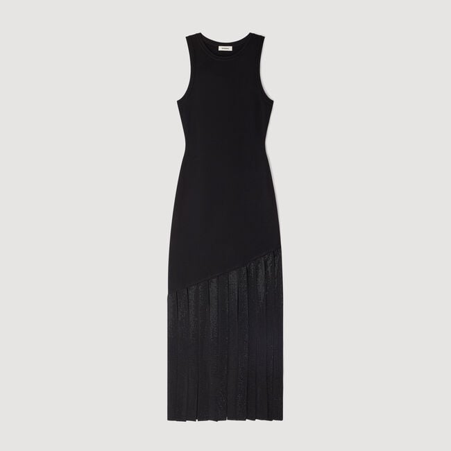 Fringed maxi dress