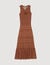 Knit maxi dress