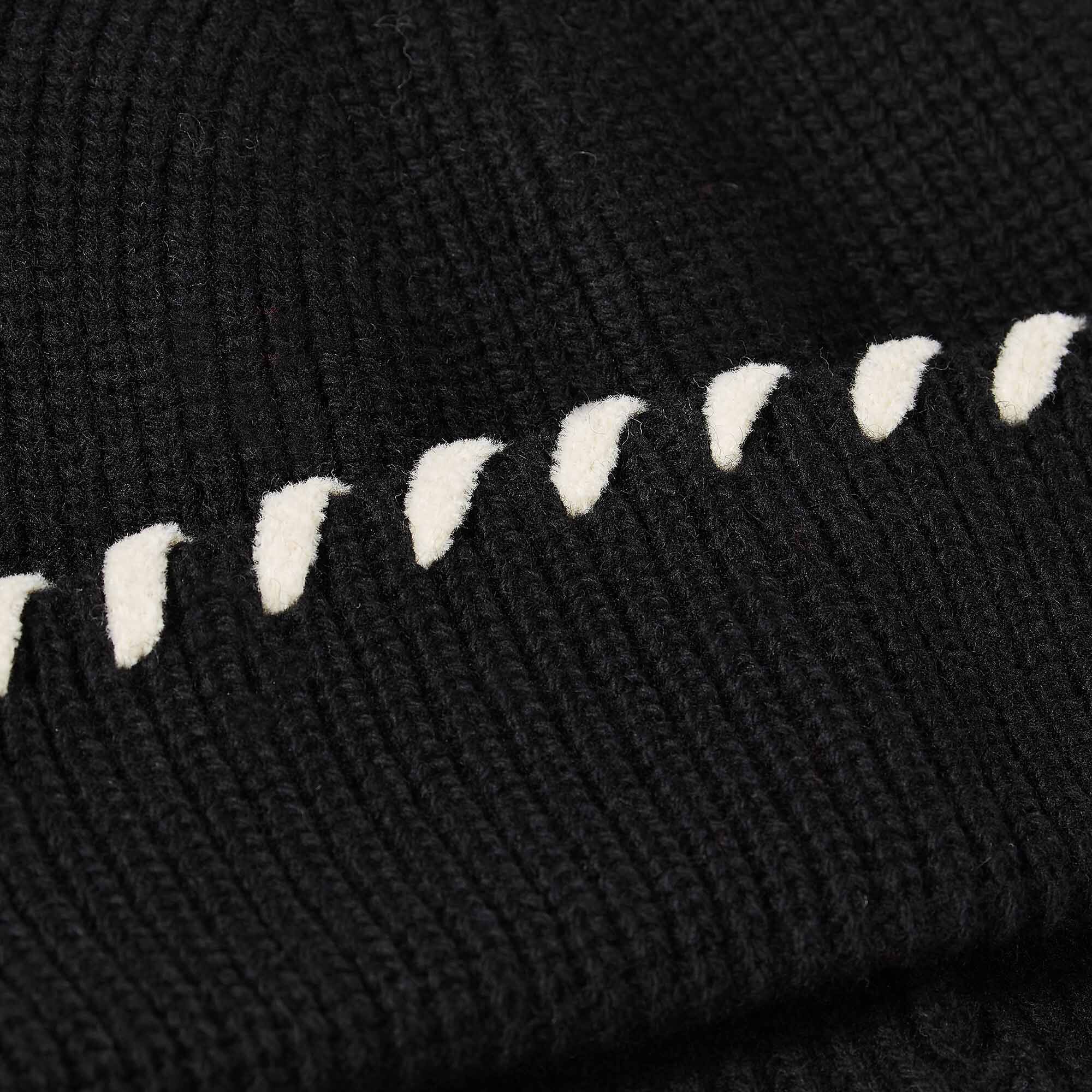 Knit hat black / gray For Women | Sandro Paris Knit hat black / gray For Women | Sandro Paris