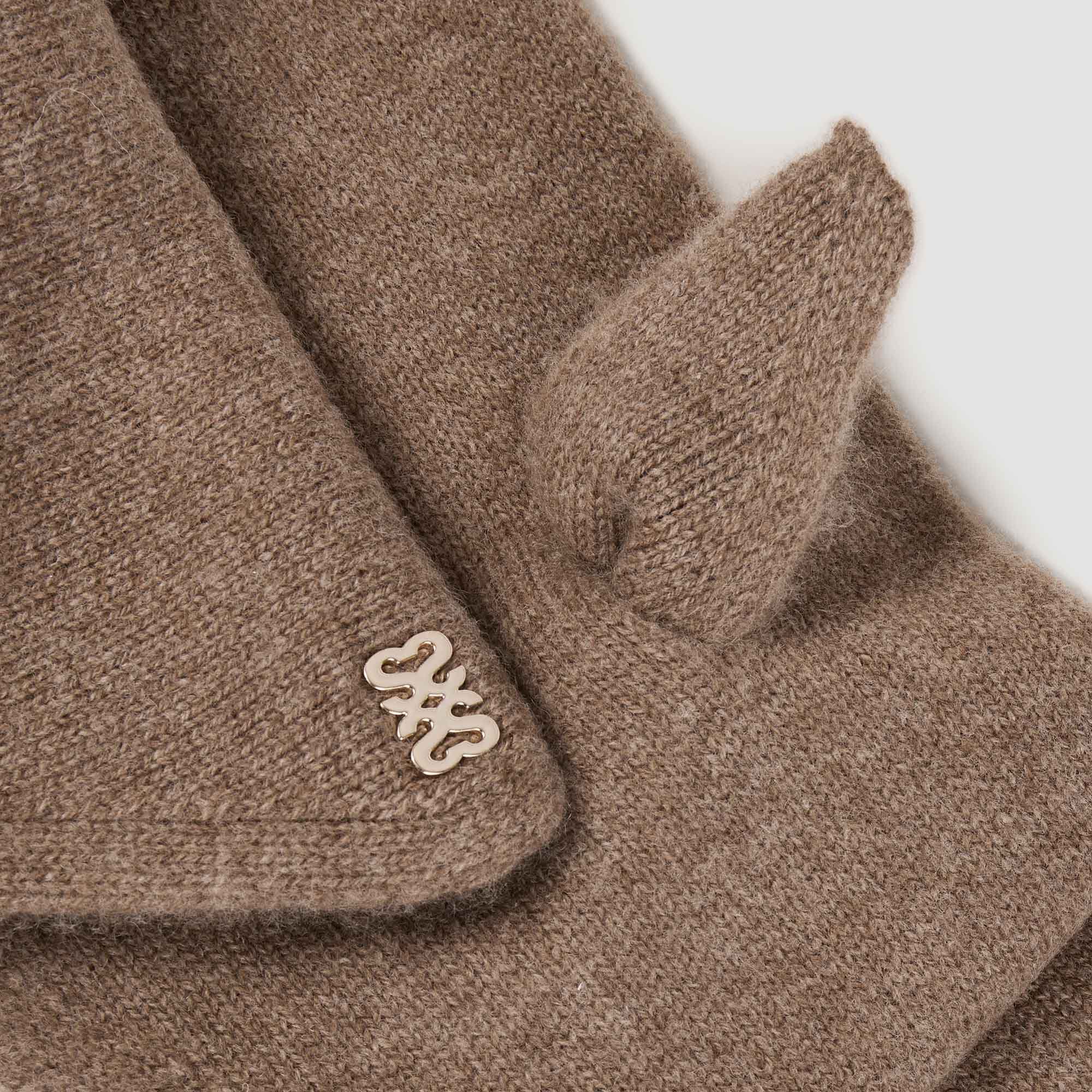 Wool and cashmere scarf