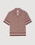 Square Cross motif flowing shirt