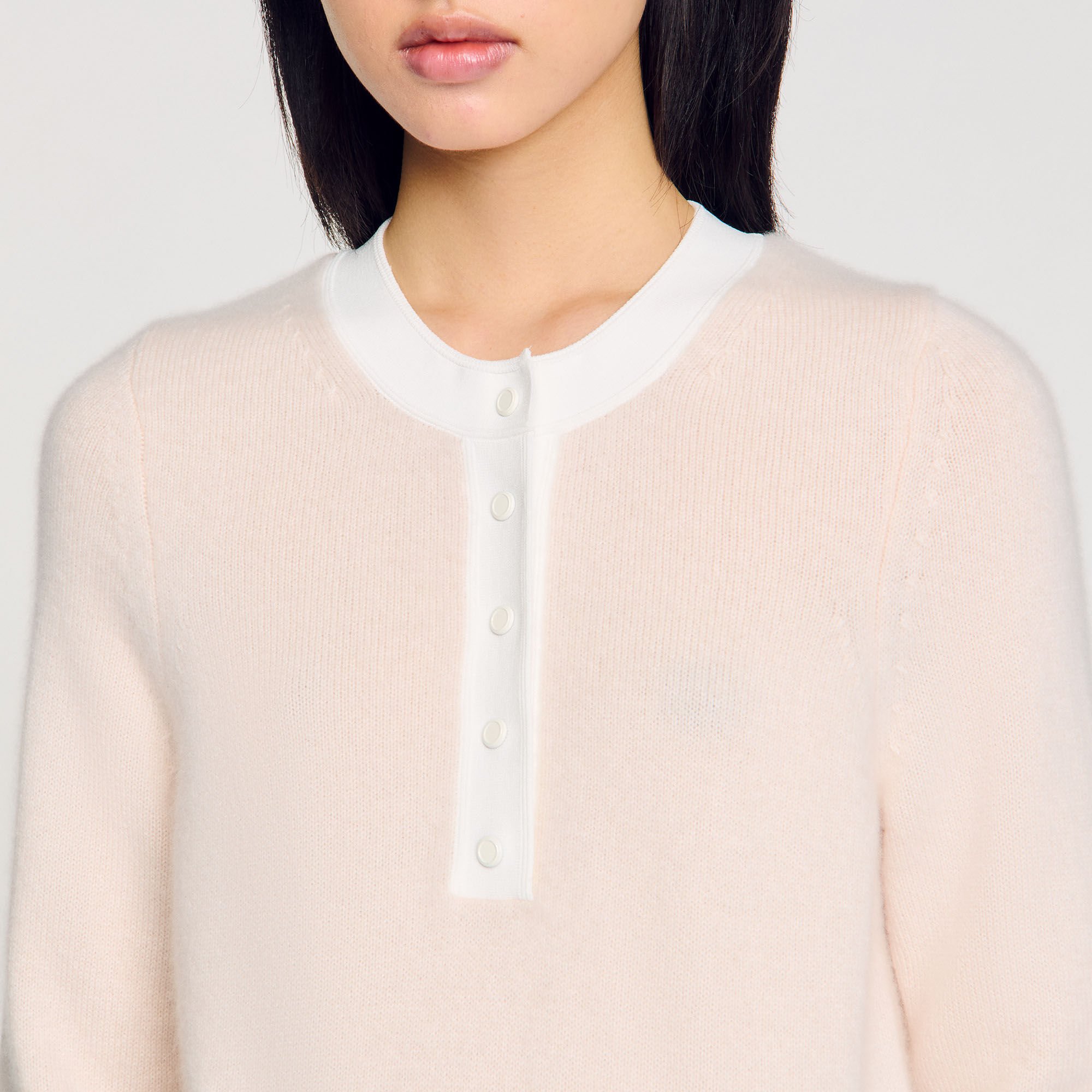 Wool and cashmere sweater