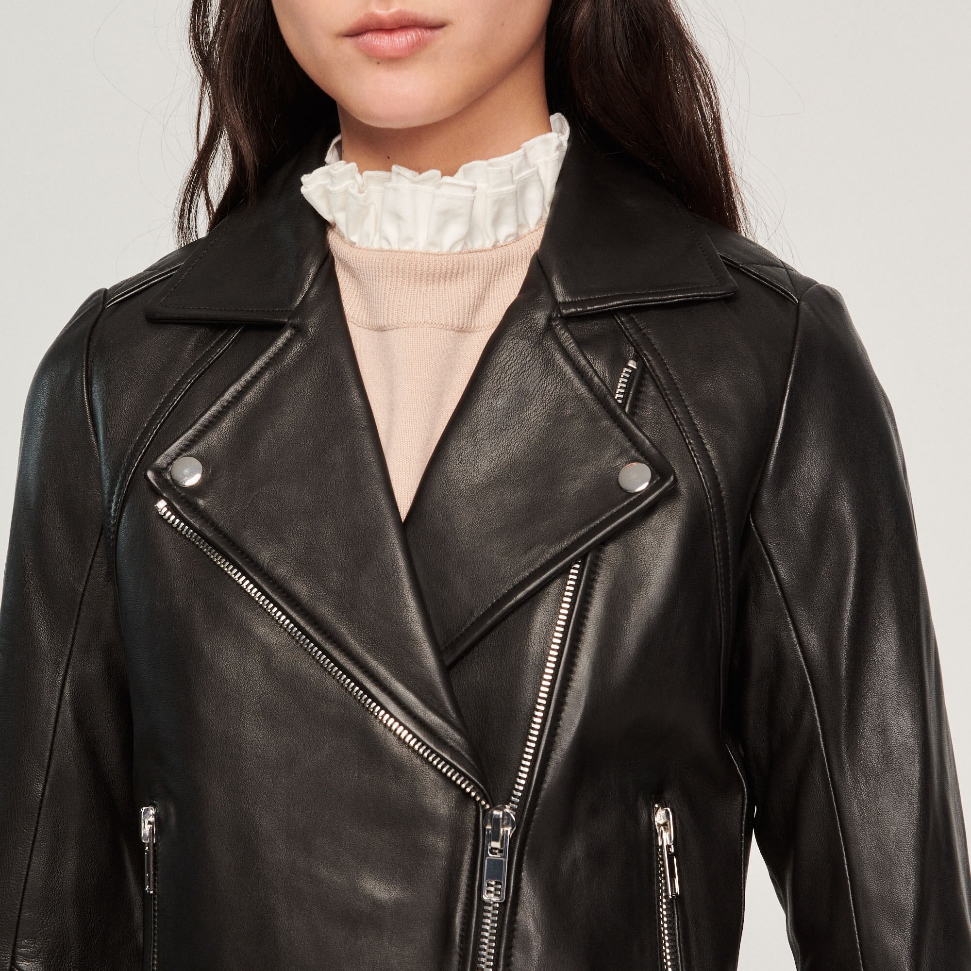 Leather jacket