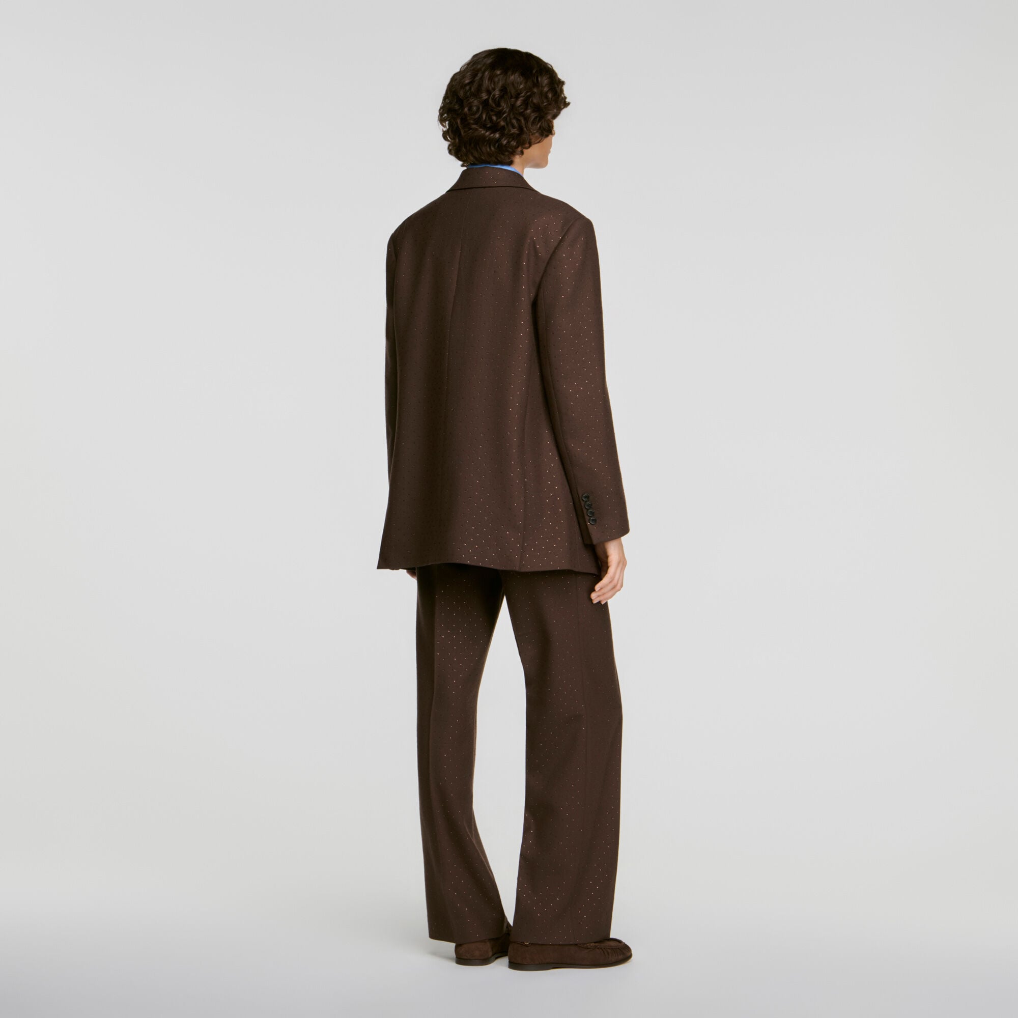 Rhinestone suit jacket - Women | Sandro