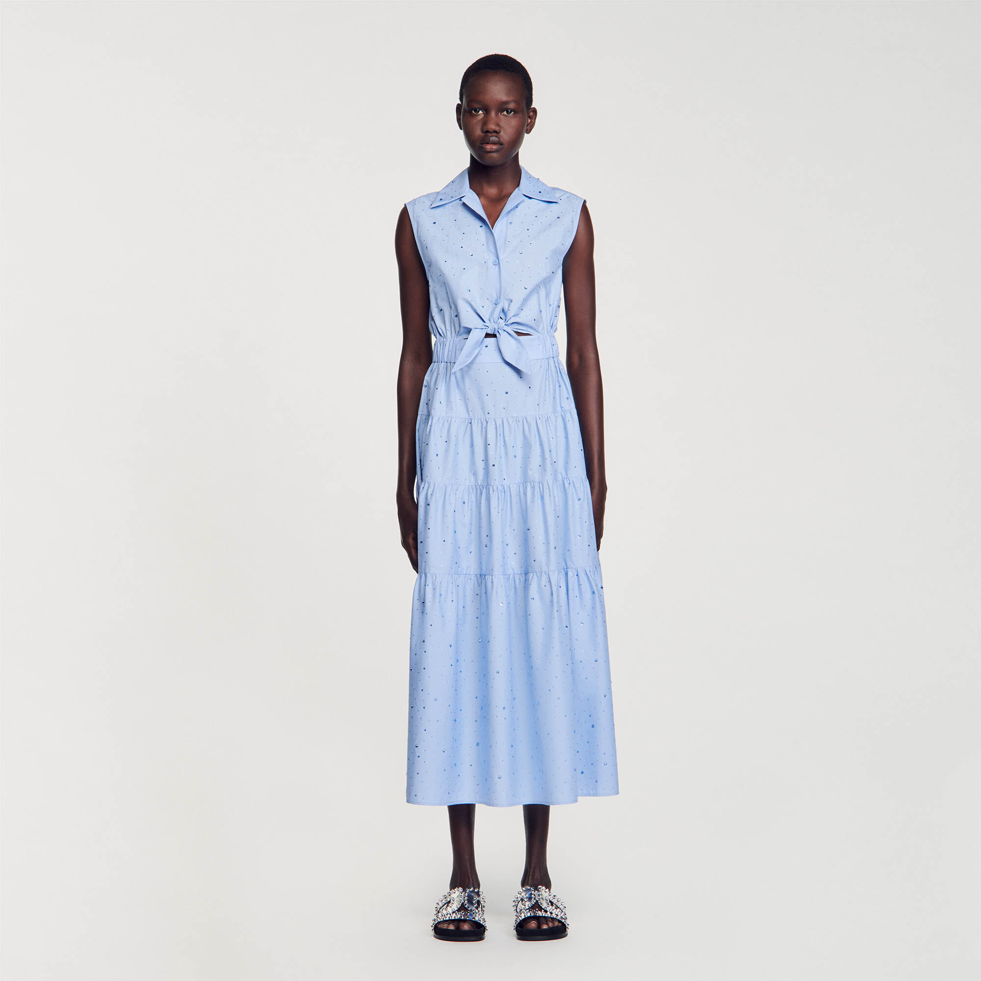 Sandro kleid blau Clearance