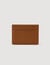 Grained leather cardholder