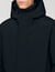 Hooded parka with zip