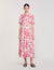 Floral patterned maxi dress