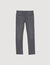 Washed gray jeans
