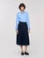 Maxi pleated skirt