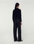 Knit polo neck sweater