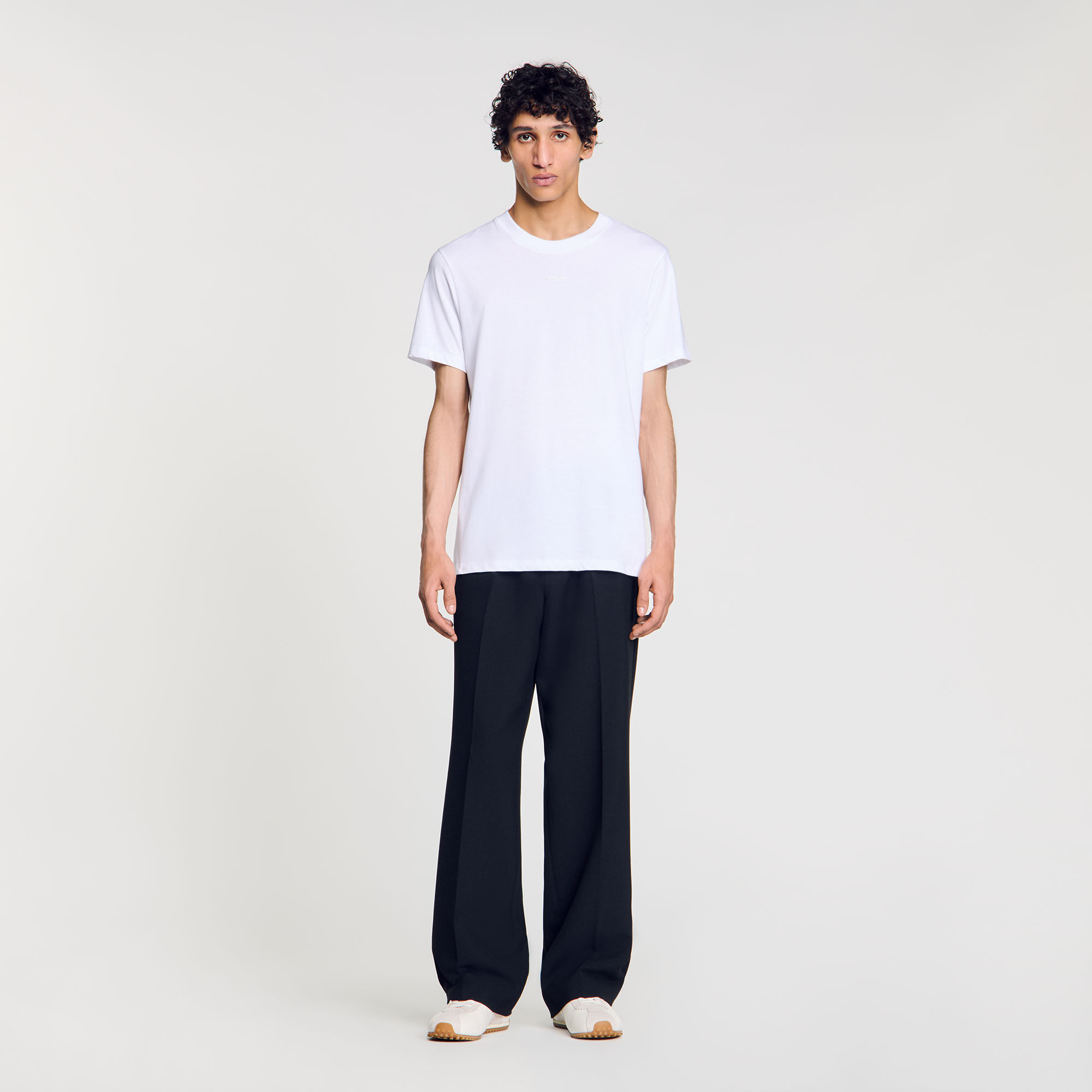 Cotton T-shirt with logo
