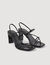 Sandals with narrow straps