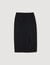 Tweed midi skirt