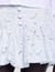 Short guipure skirt