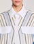 Spiral-motif silk shirt