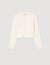 Cropped cardigan with pearl buttons