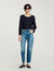Jacket with beaded collar