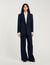 Striped suit jacket