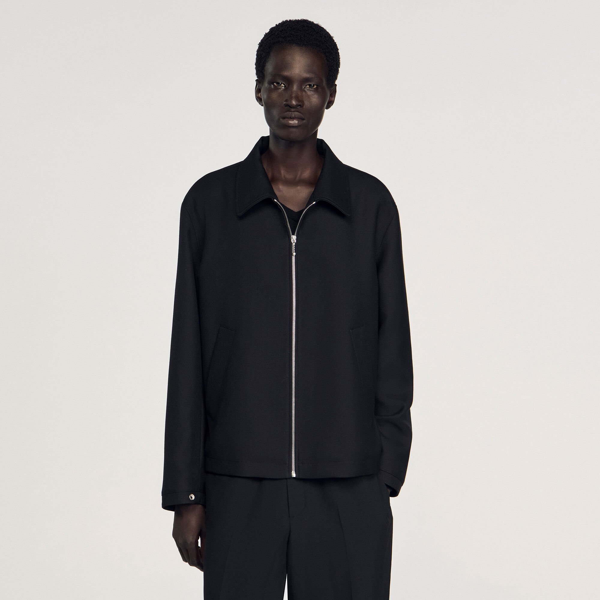 Zip-up jacket