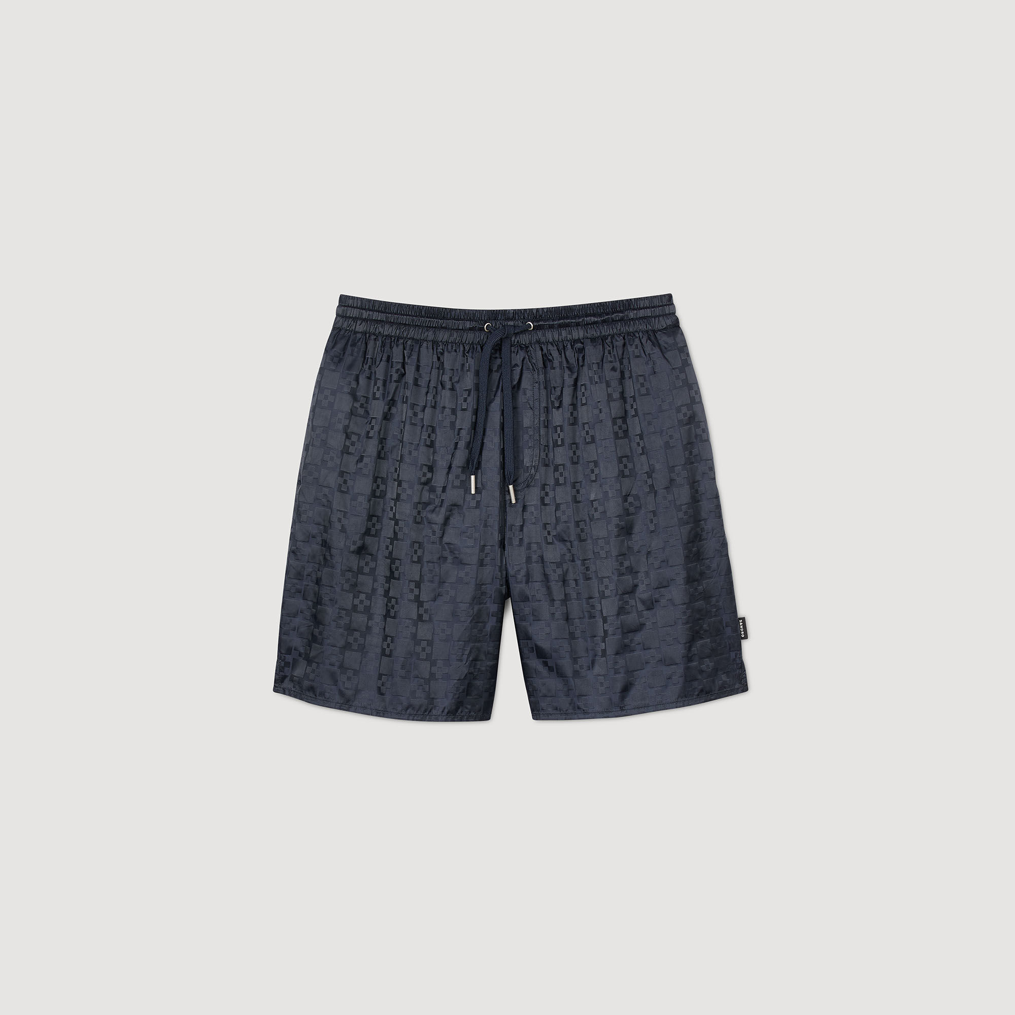□SEA□ Square Cross swim shorts blue for Men | Sandro Paris