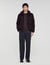 Wool aviator jacket with shearling