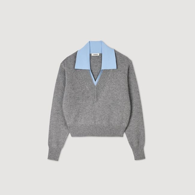 Double-Neck Sweater