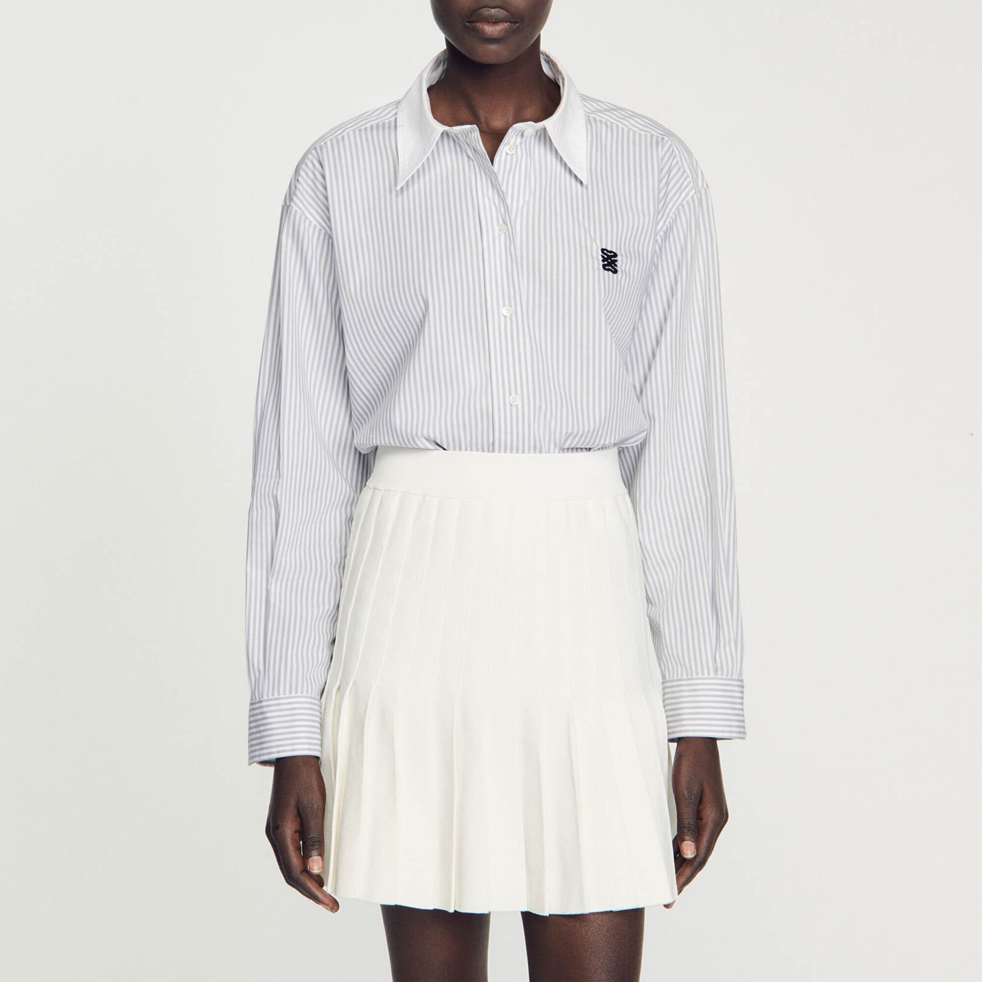 Pleated skirt