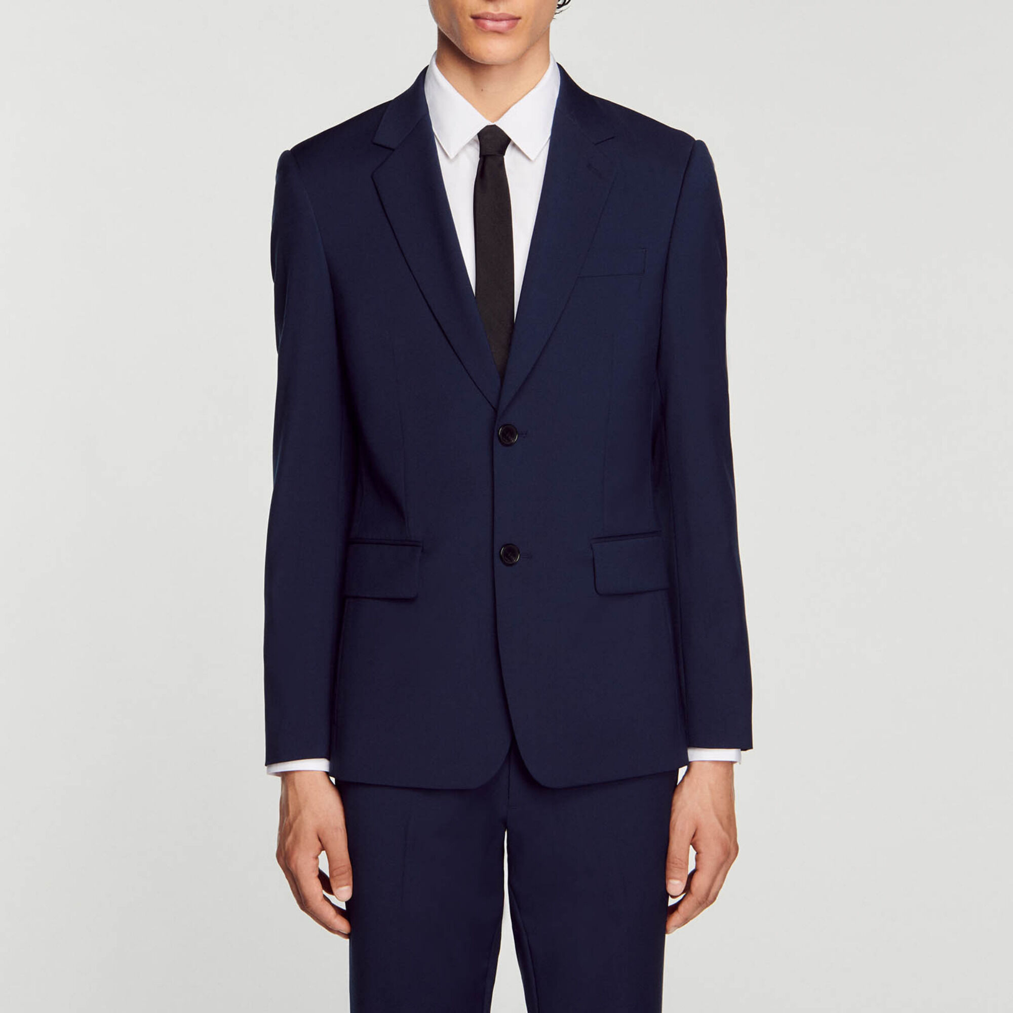 Wool suit jacket