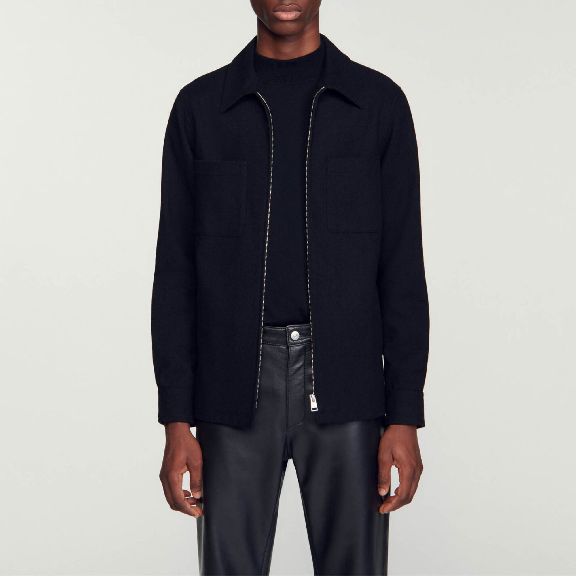 Wool overshirt 
