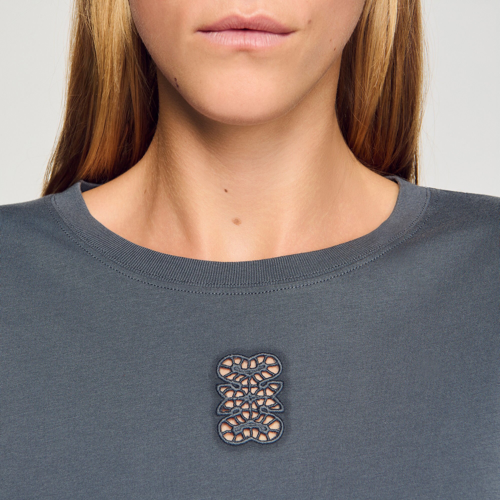 T-shirt with embroidery