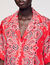 Bandana print silk shirt